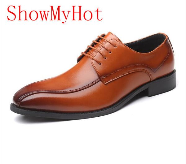showmybrand men formal shoes men oxford dress shoes round toe business classic sapatos homme gentleman wedding shoes y200420, Black
showmybrand men formal shoes men oxford dress shoes round toe business classic sapatos homme gentleman wedding shoes y200420, Black