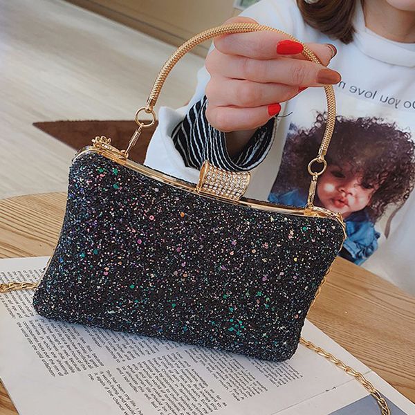 xiniu fashion women sequins diamonds bag clutch lady flap money purse crossbody bag chain handle shoulder pouch
xiniu fashion women sequins diamonds bag clutch lady flap money purse crossbody bag chain handle shoulder pouch