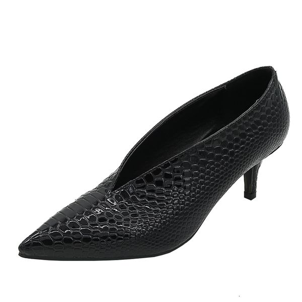 2020 pop star pointed toe girl thin heel woman shoes deep v design lady fashion shoes elegant european women shoes wine red, Black
2020 pop star pointed toe girl thin heel woman shoes deep v design lady fashion shoes elegant european women shoes wine red, Black