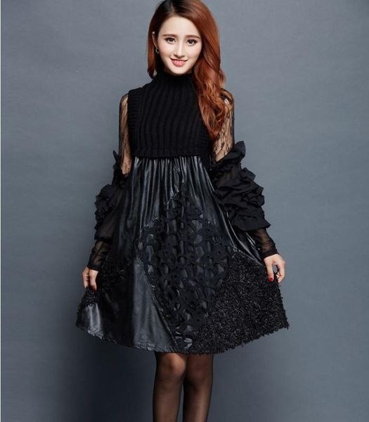 2020 selling dresses women's fashion black lace slim elegant dress lady's working clothing 2 pcs size xl 2xl l #w37, Black;gray
2020 selling dresses women's fashion black lace slim elegant dress lady's working clothing 2 pcs size xl 2xl l #w37, Black;gray