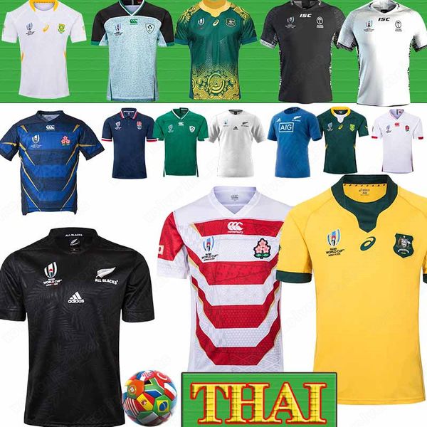 

Thailand All blacks NRL Ireland Australia Rugby Jersey Samoa Japan rugby Jerseys 2019 World Cup S-5XL