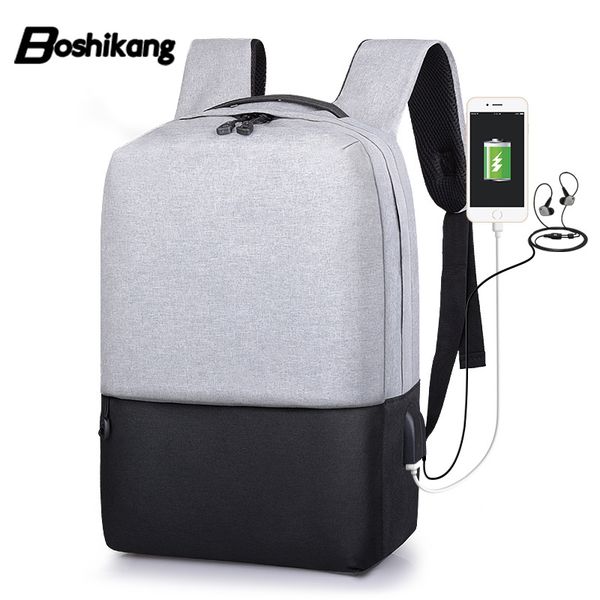 boshikang design backpack book bags for school usb charging casual rucksack daypack oxford canvas lapfashion school backpack
boshikang design backpack book bags for school usb charging casual rucksack daypack oxford canvas lapfashion school backpack