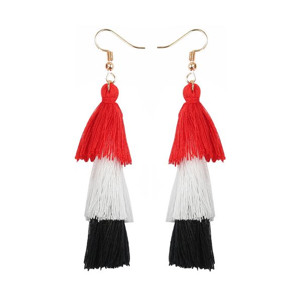 fashion colorful earrings statement jewelry gifts colofful tassel boho long earring for women beach wedding dangle chandelier earrings, Silver
fashion colorful earrings statement jewelry gifts colofful tassel boho long earring for women beach wedding dangle chandelier earrings, Silver