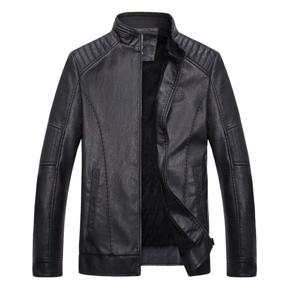new men's pu leather qiu dong with velvet collar jacket coat men fur jackets leather jacket mens 2018 casual pockets, Black
new men's pu leather qiu dong with velvet collar jacket coat men fur jackets leather jacket mens 2018 casual pockets, Black