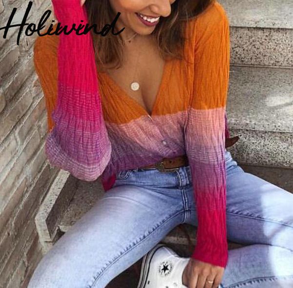 2019 summer autumn long sleeves knit cardigans batwing sleeves rainbow knitted sweaters v-neck, White
2019 summer autumn long sleeves knit cardigans batwing sleeves rainbow knitted sweaters v-neck, White