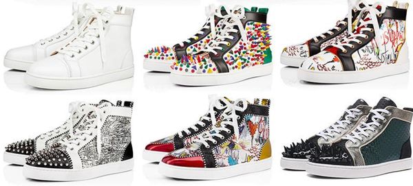 designer shoes men women chaussures studded spike sneakers triple black white red leather suede flat bottoms casual shoe 36-47 vintage
designer shoes men women chaussures studded spike sneakers triple black white red leather suede flat bottoms casual shoe 36-47 vintage