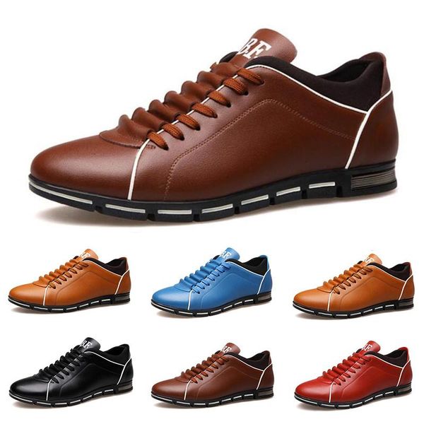 sale men casual leather shoes black red chestnut light blue fashion mens sneakers flat shoe outdoor walking size 40-45 #21
sale men casual leather shoes black red chestnut light blue fashion mens sneakers flat shoe outdoor walking size 40-45 #21