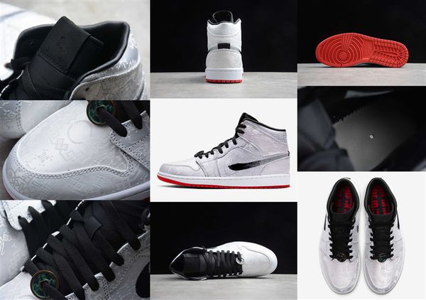 new designer mens womens fashion 2020 clot x jumpmen 1 white silk 1s one man women basketball shoes 1 mid fearless ing, White;red
new designer mens womens fashion 2020 clot x jumpmen 1 white silk 1s one man women basketball shoes 1 mid fearless ing, White;red