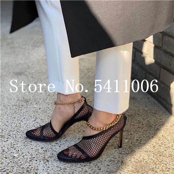 2020 new design women shoes high heel woman shoes spring summer fashion woman mesh chains desginer, Black
2020 new design women shoes high heel woman shoes spring summer fashion woman mesh chains desginer, Black