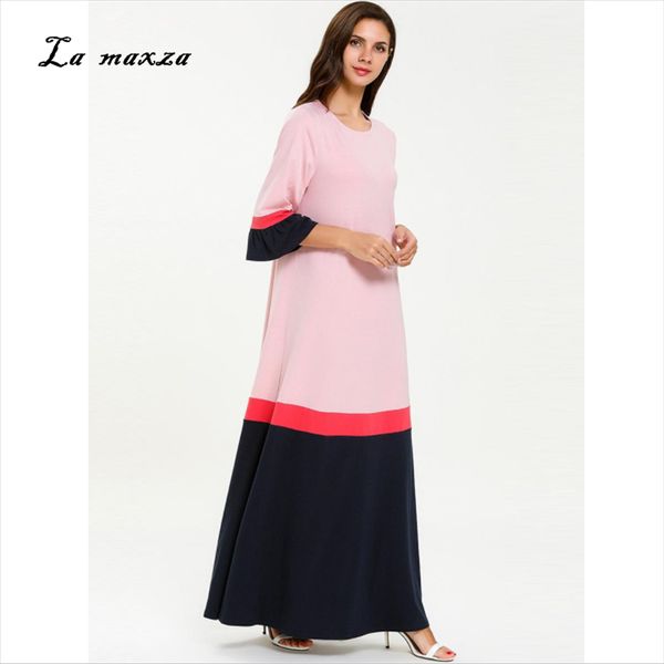long muslim abaya dress modest turkey kaftan dubai evening muslim party pink dress 7682, Red
long muslim abaya dress modest turkey kaftan dubai evening muslim party pink dress 7682, Red