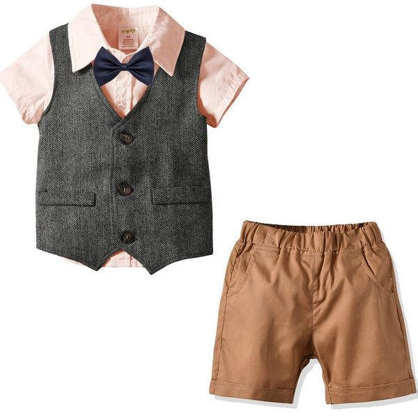 2020 new boy spring autumn gentleman dress suit children's set for boys waistcoat shirt shorts tie toddler boys clothes d05312, White
2020 new boy spring autumn gentleman dress suit children's set for boys waistcoat shirt shorts tie toddler boys clothes d05312, White