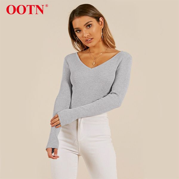 ootn elegant knitted women sweater backless hollow out striped female pullover slim autumn winter long sleeve blouses 2019, White;black
ootn elegant knitted women sweater backless hollow out striped female pullover slim autumn winter long sleeve blouses 2019, White;black