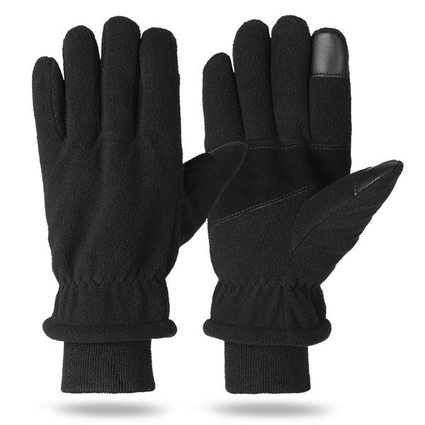 touch screen gloves motorcycle warm gloves polar fleece non-slip winter thermal gloves for outdoor sports cycling fishing, Black
touch screen gloves motorcycle warm gloves polar fleece non-slip winter thermal gloves for outdoor sports cycling fishing, Black