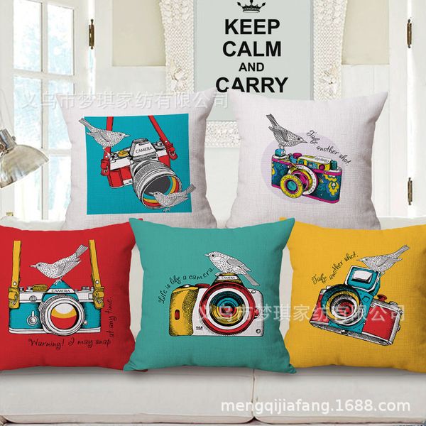 cartoon camera bird cotton and linen hug pillow case home furnishing backrest automobile sofa back cushion cushion pillow
cartoon camera bird cotton and linen hug pillow case home furnishing backrest automobile sofa back cushion cushion pillow