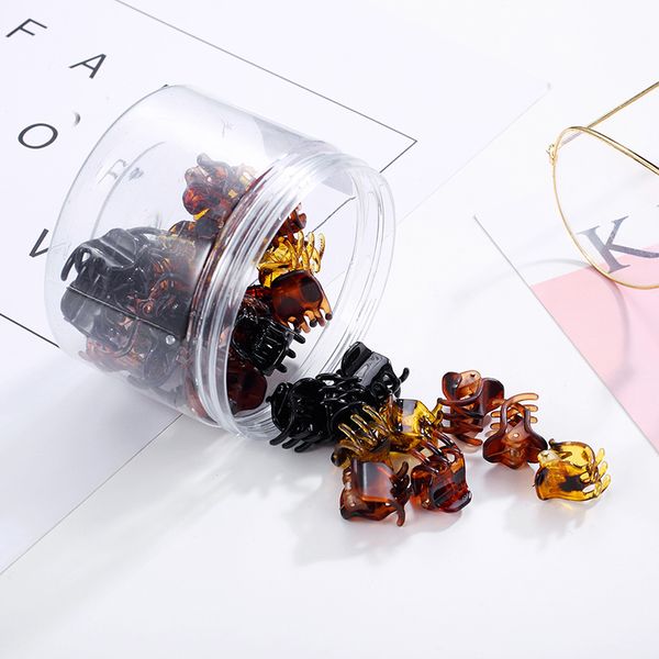 chimera mini hair clips 36pcs/set cellulose acetate hair claws crab pins clamps for girls women hairpin black brown barrettes, Golden;white
chimera mini hair clips 36pcs/set cellulose acetate hair claws crab pins clamps for girls women hairpin black brown barrettes, Golden;white