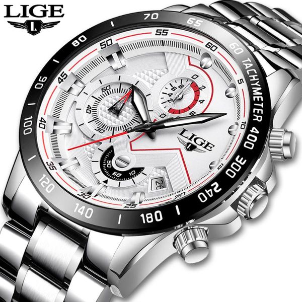 relogio masculino lige 2020 fashion mens watches wrist watch quartz clock blue watch men waterproof chronograph, Slivery;brown
relogio masculino lige 2020 fashion mens watches wrist watch quartz clock blue watch men waterproof chronograph, Slivery;brown