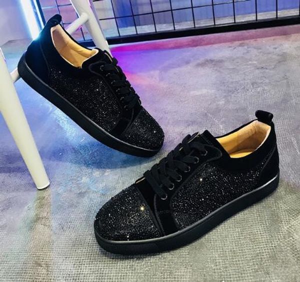 новых моды дизайнера шипы red bottom кроссовок мужчины женщина роскошная французская повседневная обувь стиль досуг женщина обучение партия, Black
новых моды дизайнера шипы red bottom кроссовок мужчины женщина роскошная французская повседневная обувь стиль досуг женщина обучение партия, Black