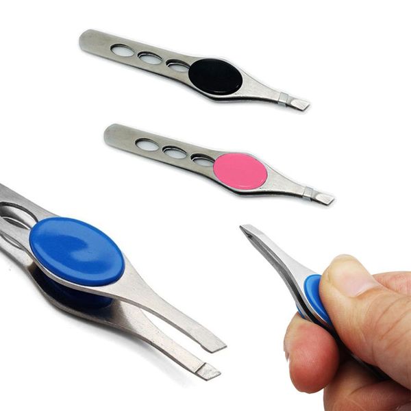 mayitr 1pc eyebrow tweezer stainless stee 9.9cm slanted tip eyebrow tweezer hair removal clip random color for makeup tool jj0065
mayitr 1pc eyebrow tweezer stainless stee 9.9cm slanted tip eyebrow tweezer hair removal clip random color for makeup tool jj0065