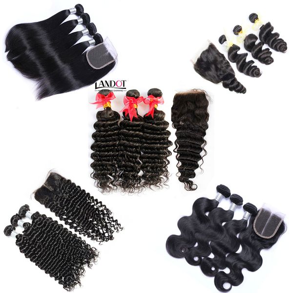 cambodian virgin hair weave 3 bundles with lace closure unprocessed remy human hair body wave straight loose deep curly wet and wavy closure, Black
cambodian virgin hair weave 3 bundles with lace closure unprocessed remy human hair body wave straight loose deep curly wet and wavy closure, Black
