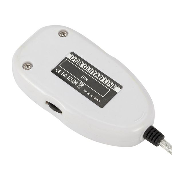 guitar to usb interface link cable adapter audio connector recorder for pc/computer guitar accessories
guitar to usb interface link cable adapter audio connector recorder for pc/computer guitar accessories