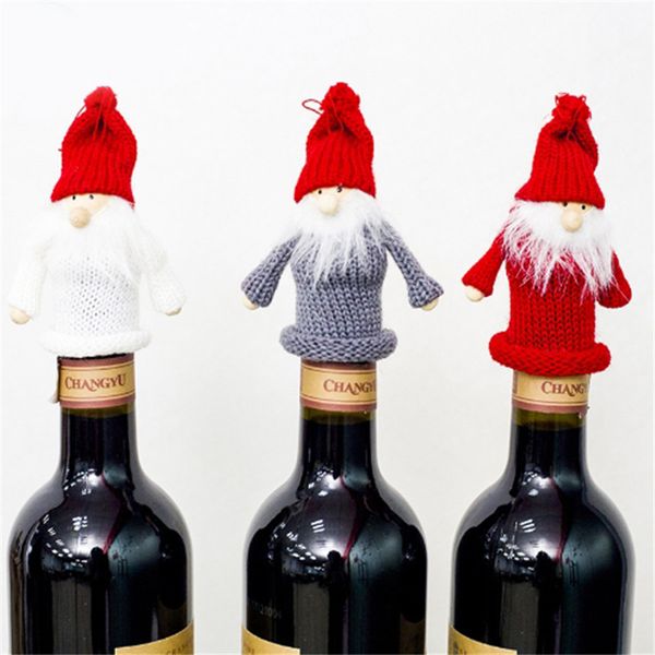 christmas wool doll red wine set party family party bar wine bottle mouth decoration dinner table decors
christmas wool doll red wine set party family party bar wine bottle mouth decoration dinner table decors