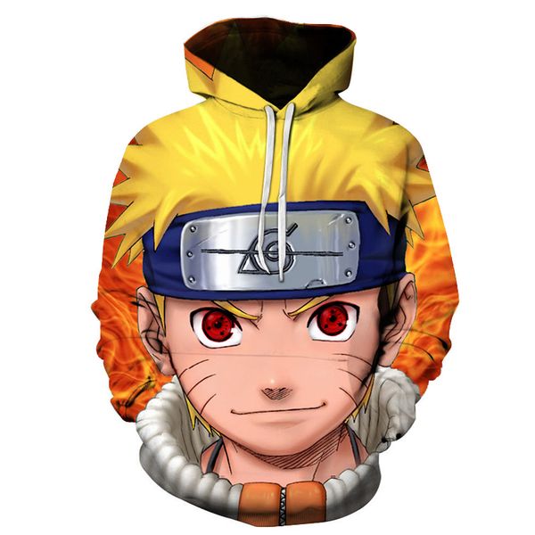 2019 selling cartoon 3d naruto hoodies men/women fashion streetwear print naruto men's hoodies and sweatshirt, Black
2019 selling cartoon 3d naruto hoodies men/women fashion streetwear print naruto men's hoodies and sweatshirt, Black