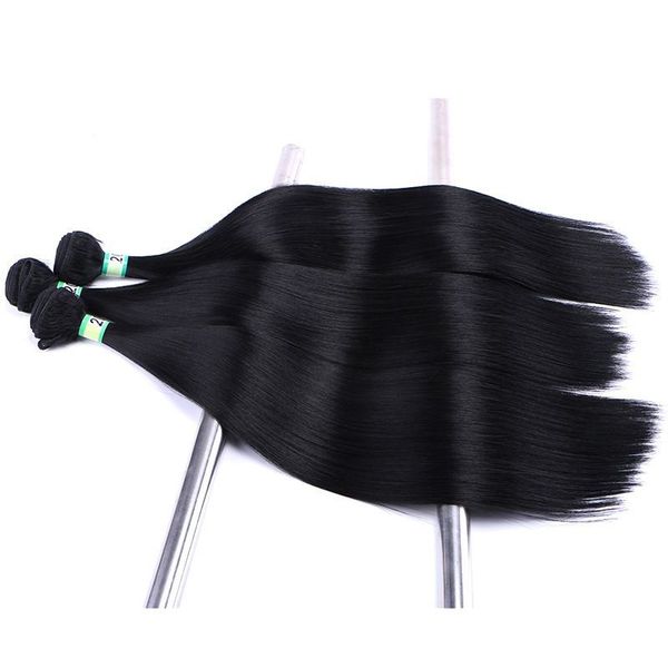 straight human hair bundles with closure brazilian hair weave 3bundles with closure remy hair 8-30" middle ratio, Black
straight human hair bundles with closure brazilian hair weave 3bundles with closure remy hair 8-30" middle ratio, Black