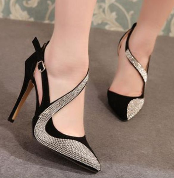 nightclub super high with go excellent star rhinestone high-heeled shoes single shoe zg318 - 18, Black
nightclub super high with go excellent star rhinestone high-heeled shoes single shoe zg318 - 18, Black