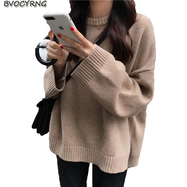 women's sweaters autumn and winter large size pullover sweater loose korean round neck outer female k1481, White;black
women's sweaters autumn and winter large size pullover sweater loose korean round neck outer female k1481, White;black