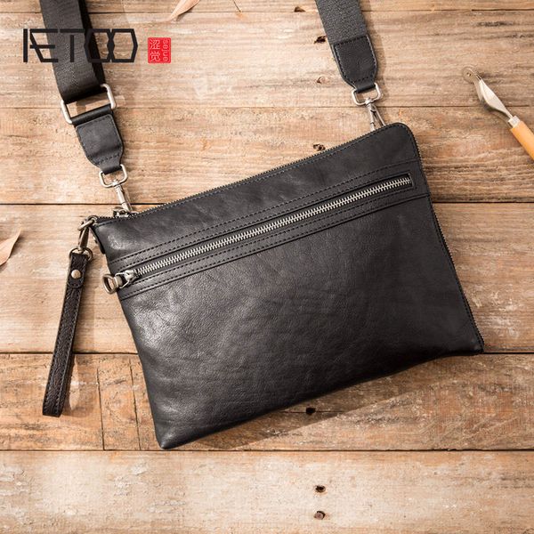 aetoo men's handbag clutch bag envelope men's leather new soft leather large capacity clutch bag messenger shoulder
aetoo men's handbag clutch bag envelope men's leather new soft leather large capacity clutch bag messenger shoulder