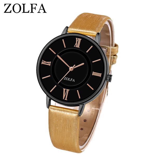 zolfa new fashion ladies watch retro roman numerals round dial leather band quartz wrist watch reloj hombre women's watches b50, Slivery;brown
zolfa new fashion ladies watch retro roman numerals round dial leather band quartz wrist watch reloj hombre women's watches b50, Slivery;brown