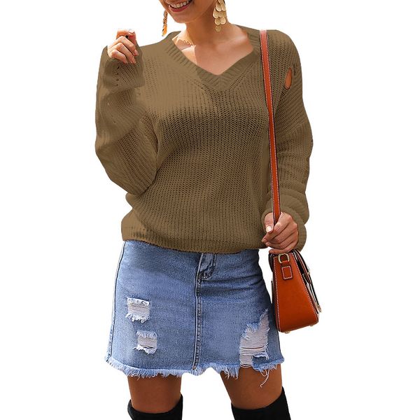 women sweaters and pullovers autumn winter long sleeve pull femme solid pullover female casual knitted sweater, White;black
women sweaters and pullovers autumn winter long sleeve pull femme solid pullover female casual knitted sweater, White;black