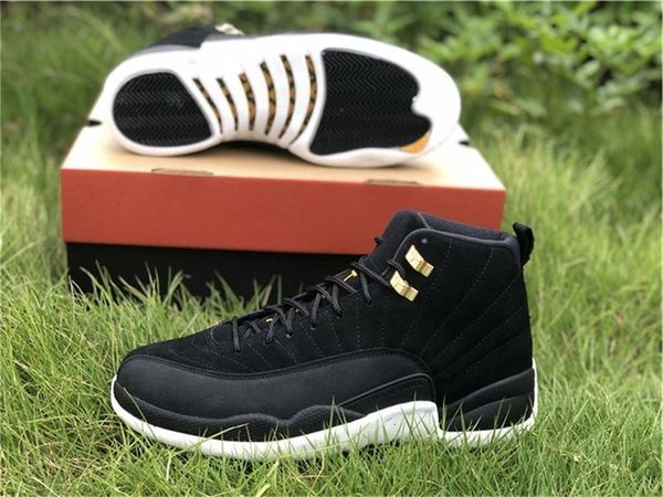air authentic 12 reverse taxi metallic gold black white basketball shoes 130690-017 real carbon fiber outdoor sneakers with box
air authentic 12 reverse taxi metallic gold black white basketball shoes 130690-017 real carbon fiber outdoor sneakers with box