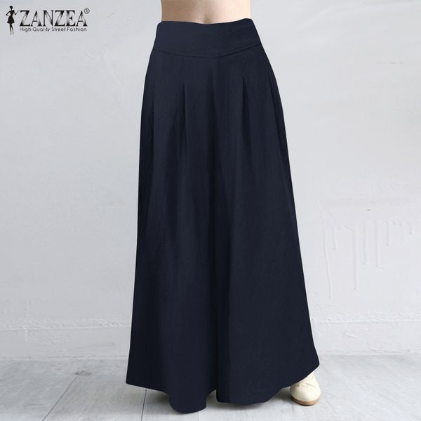2020 summer elegant wide leg pants zanzea solid work long trousers women high waist cotton linen pantalon streetwear s 5xl, Black;white
2020 summer elegant wide leg pants zanzea solid work long trousers women high waist cotton linen pantalon streetwear s 5xl, Black;white