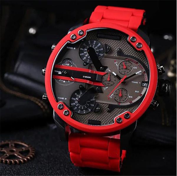 new luxury men's quartz watch dz7399 men's military sports watch fashion large dial dz watch, Slivery;brown
new luxury men's quartz watch dz7399 men's military sports watch fashion large dial dz watch, Slivery;brown