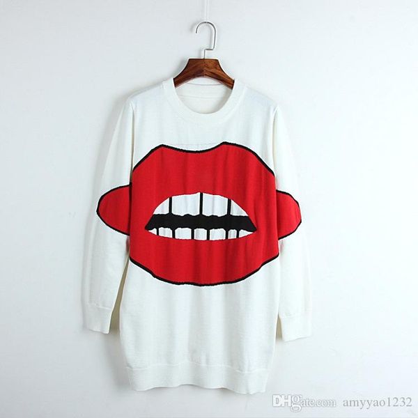 1024 2018 autumn brand same style sweater white apricot long sleeves women's sweaters runway pullovers dl, White;black
1024 2018 autumn brand same style sweater white apricot long sleeves women's sweaters runway pullovers dl, White;black