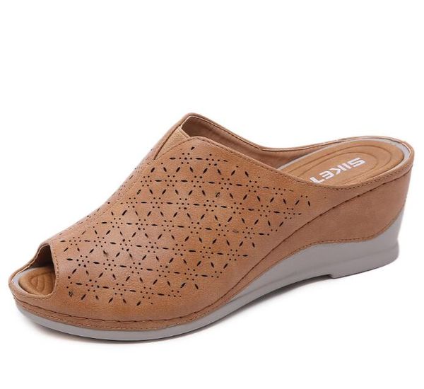 women slippers wedges heel shoes for woman flip flop summer female non-slip light fish mouth chaussures femme sandals, Black
women slippers wedges heel shoes for woman flip flop summer female non-slip light fish mouth chaussures femme sandals, Black