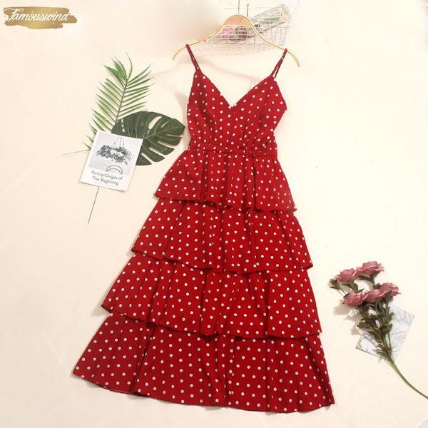 cascading dress vestidos ruffled womens princess polka dot sling elastic waist mid calf ladies fairy drop shipping, Black;gray
cascading dress vestidos ruffled womens princess polka dot sling elastic waist mid calf ladies fairy drop shipping, Black;gray
