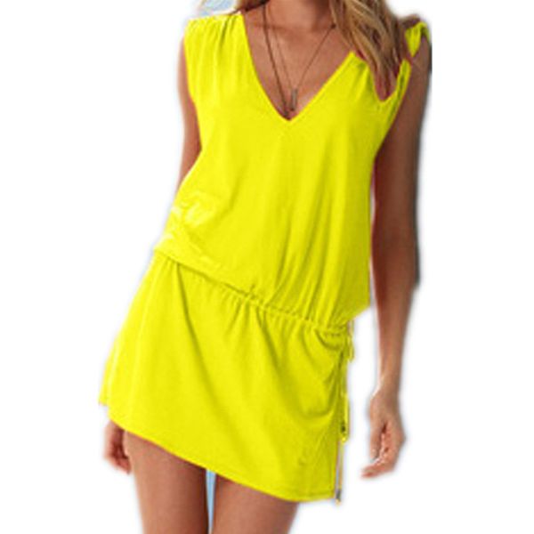 Women Sundress Casual Summer Beach Dress Sexy V Neck Backless Tight Waist Short Dress Boho Sleeveless Loose Dresses White
Women Sundress Casual Summer Beach Dress Sexy V Neck Backless Tight Waist Short Dress Boho Sleeveless Loose Dresses White