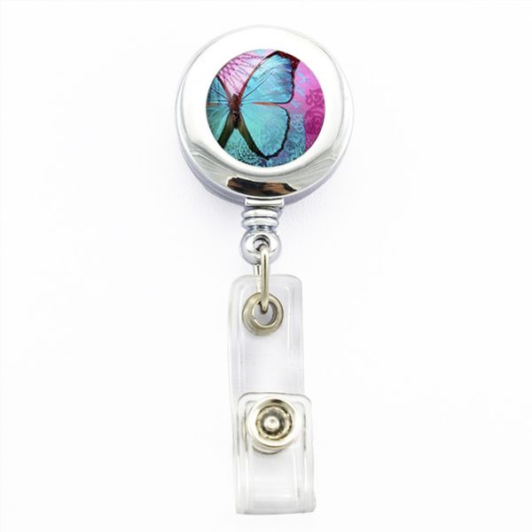 new butterfly id card holder butterfly p retractable id card badge holder reels with clip office badge reel, Gray
new butterfly id card holder butterfly p retractable id card badge holder reels with clip office badge reel, Gray