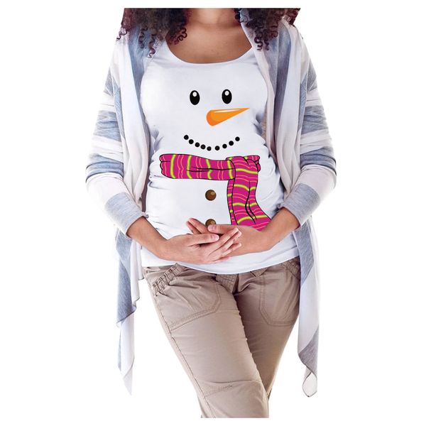 pregnant woman maternity clothes santa claus gift a baby short sleeve christmas letter print loose round neck christmas t-shirt, White
pregnant woman maternity clothes santa claus gift a baby short sleeve christmas letter print loose round neck christmas t-shirt, White