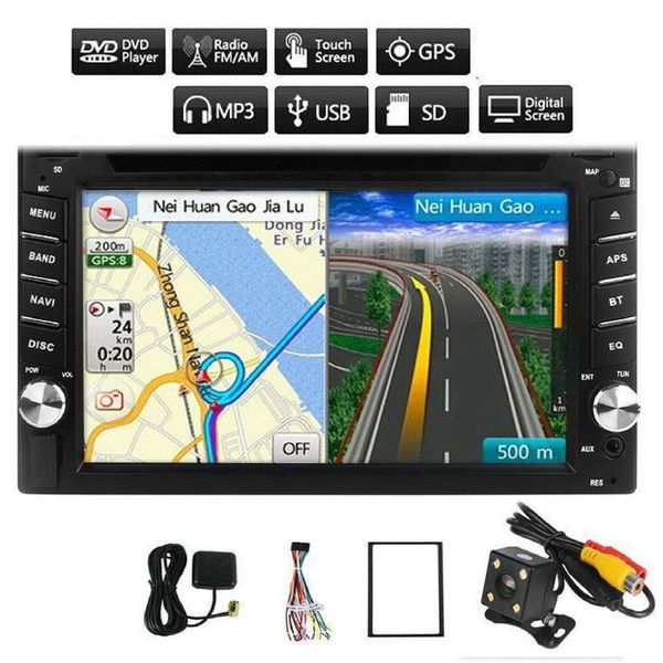 6.2 inch car radio navigation with dual 2din gps navi wireless usb mp3 dvd cd universal car multimedia player
6.2 inch car radio navigation with dual 2din gps navi wireless usb mp3 dvd cd universal car multimedia player
