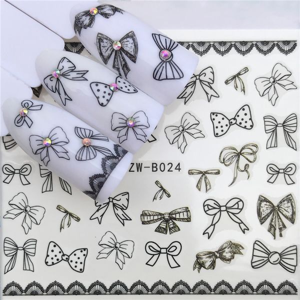 new design 1 sheet black color bow tie shape sliders decal diy adhesive decoration sticker nail accessory tips
new design 1 sheet black color bow tie shape sliders decal diy adhesive decoration sticker nail accessory tips