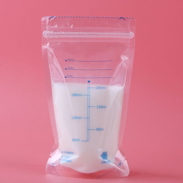 30/20/10 pcs/bag baby food storage disposable practical and convenient breast safe feeding bags 200ml milk er bags bpa free, White
30/20/10 pcs/bag baby food storage disposable practical and convenient breast safe feeding bags 200ml milk er bags bpa free, White
