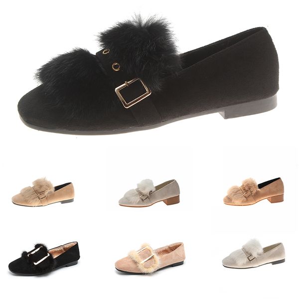 2020 fashion women's vintage casual leather mid-heeled shoes with fluffy feather brown black gray outdoor walking shoes main11
2020 fashion women's vintage casual leather mid-heeled shoes with fluffy feather brown black gray outdoor walking shoes main11
