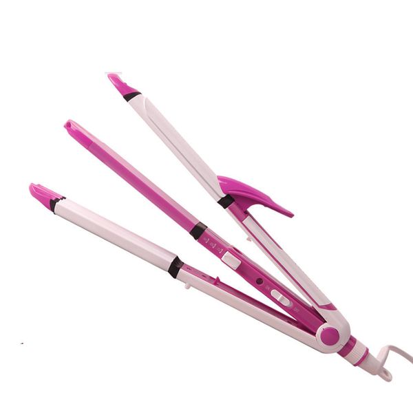 3in1 multifunction hair waver curling iron professional hair straightener curler styler fast heating styling tools hairdressing, Black
3in1 multifunction hair waver curling iron professional hair straightener curler styler fast heating styling tools hairdressing, Black