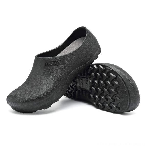 l kitchen clogs non-slip chef casual flat work shoes breathable resistant kitchen cook working shoes size plus 37-46 sandals, Black
l kitchen clogs non-slip chef casual flat work shoes breathable resistant kitchen cook working shoes size plus 37-46 sandals, Black