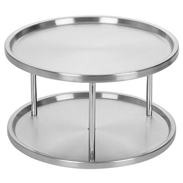 spice rack stainless steel organizer tray 360 degree turntable rotating 2 stand for dining table kitchen counters cabinets
spice rack stainless steel organizer tray 360 degree turntable rotating 2 stand for dining table kitchen counters cabinets