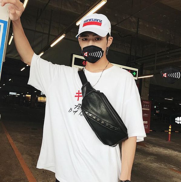 factory wholesale men bag street fashion rivet punk purse multifunctional leather mens shoulder bags personality cool rivets chest handbags
factory wholesale men bag street fashion rivet punk purse multifunctional leather mens shoulder bags personality cool rivets chest handbags