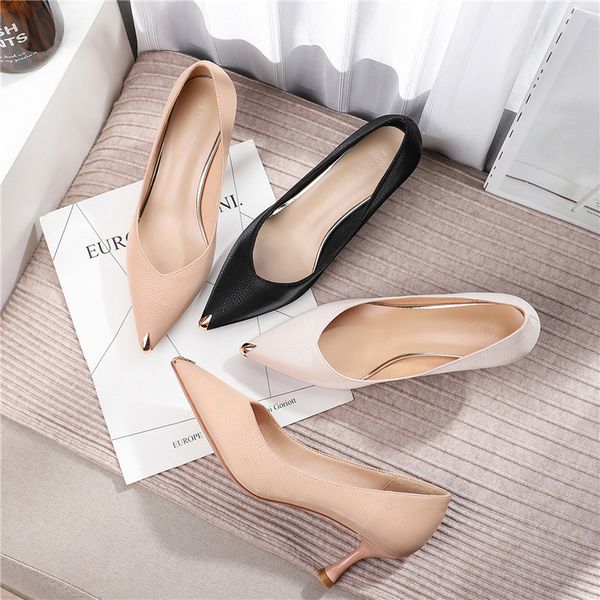 shoes woman thin high heels dress shoes slip on metal toe 2019 new winter black nude pumps for femlae plus size high heel
shoes woman thin high heels dress shoes slip on metal toe 2019 new winter black nude pumps for femlae plus size high heel